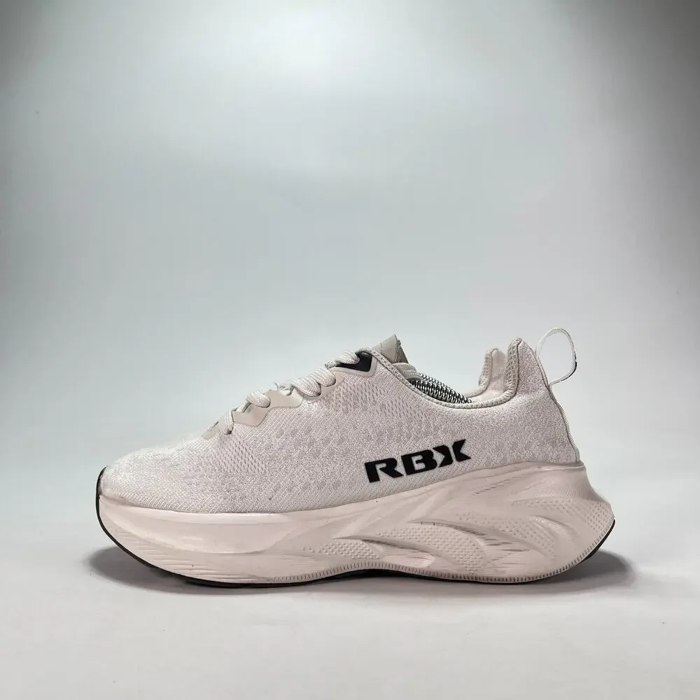 RBX White Black Athletic Low Top Comfort Training Running Shoes Women's Size 7